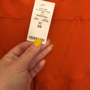 bebe Dresses - Bebe peplum orange dress bebe Dresses - Bebe peplum orange dress